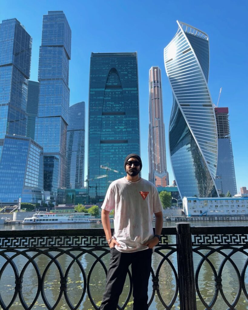 Ramneek Sidhu spotted in Dubai shared his photo on Instagram